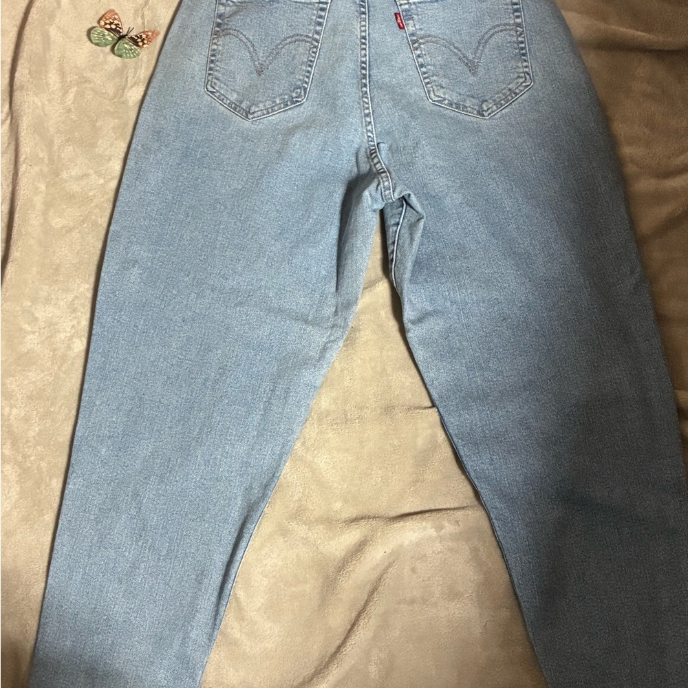 Levi's Light Blue Straight Leg Jeans